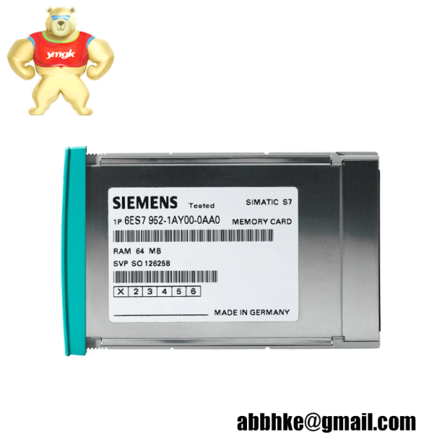 Siemens S7 Memory Card 6ES7952-0KH00-0AA0, RAM Memory Card for S7-400, 2 MB